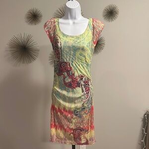 Colorful Patterned Dress